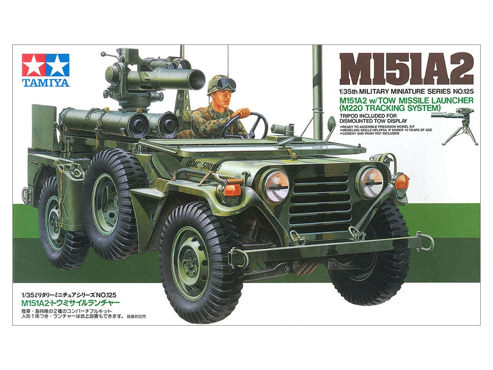 Tamiya 35125 US M151A2 avec lance-missiles TOW (1/35) – image 2