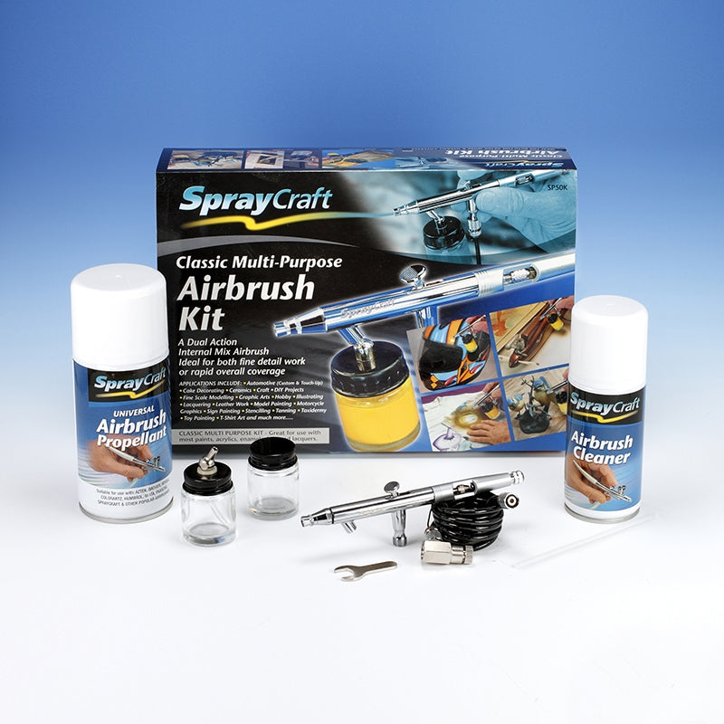 Kit aérographe multi-usages SprayCraft SP50K Classic 0,5 mm