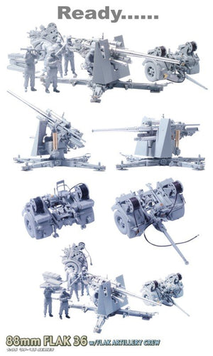 Dragon 6260 88mm Flak 36 1/35 – obrázek 4