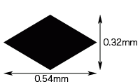 Hasegawa PA21 Modeling Mesh Lozenge Medium – imagen 3