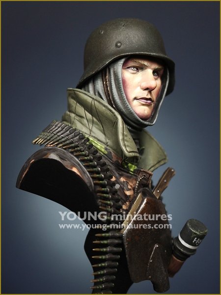 Young Miniatures YM1887 German Waffen SS Siege of Bastogne 1/10 – imagen 2
