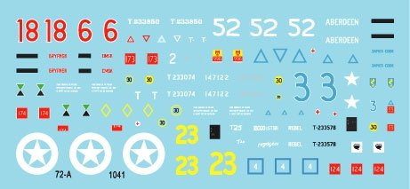 Star Decals 72-A1041 British Shermans. 75th D-Day Special. Sherman Mk I / Mk II / Mk III / Mk I Hybrid 1/72 – obrázek 3