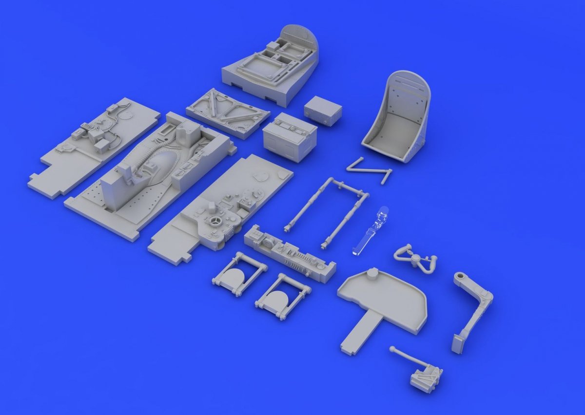 Eduard 648259 P-38J cockpit ACADEMY 1/48 – Bild 5