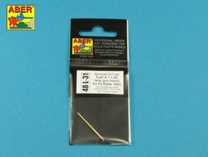 Aber 48L-31 German 3.7 cm KwK A 7 L/42 tank gun barrel for Pz.Kpfw. 38(t) (1/48) – image 8