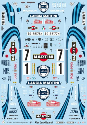 Italeri 4709 Lancia Delta HF integrale 16v 1/12 – obrázek 4