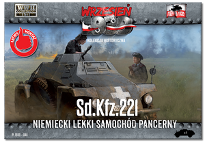 First to Fight PL048 German Light Armored Car Sd.Kfz.221 (1/72) – image 2