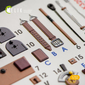 KELIK K32008 KI-61-I INTERIOR 3D DECALS FOR HASEGAWA KIT 1/32 – image 4
