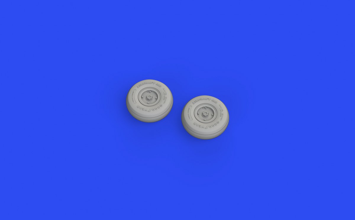 Eduard 648699 Chipmunk T.10 wheels AIRFIX 1/48 – Bild 2