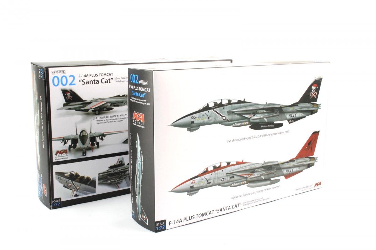 KA Models KP-72002A F-14A PLUS Tomcat &amp;quot;SantaCat&amp;quot; (ex Fujimi) 1/72 – image 2
