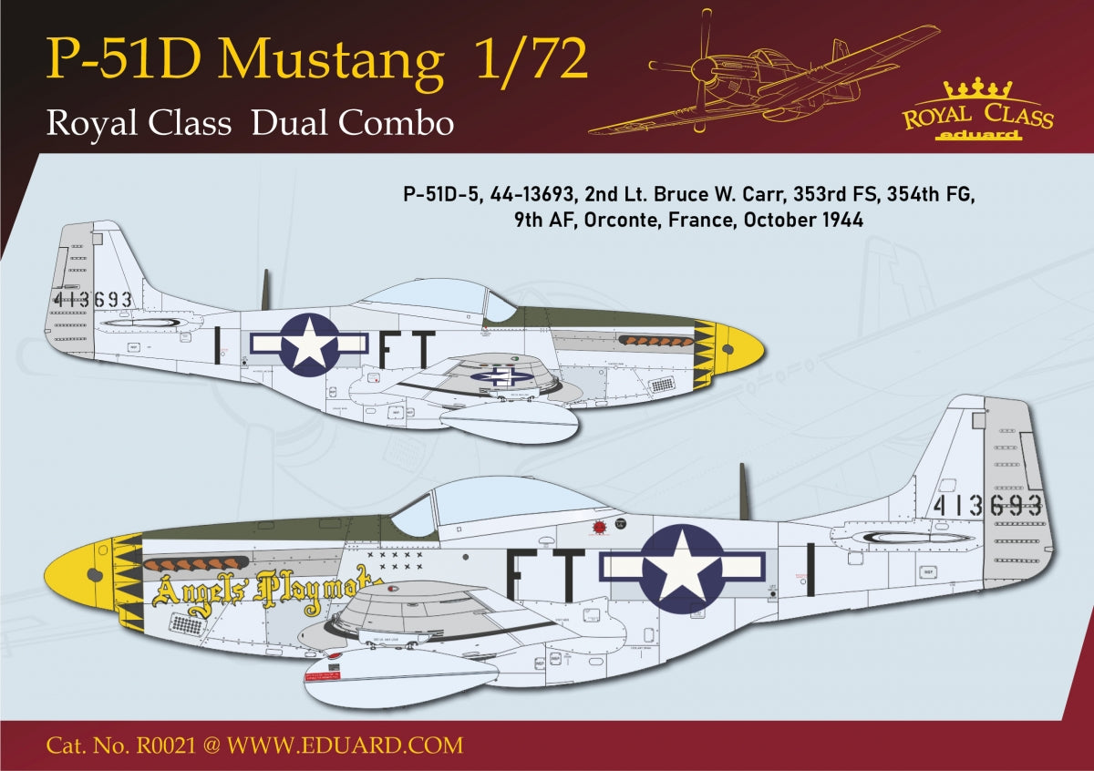 Eduard R0021 P-51D MUSTANG DUAL COMBO 1/72 – image 27