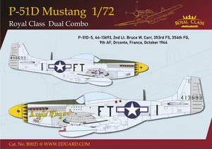Eduard R0021 P-51D MUSTANG DUAL COMBO 1/72 – image 27