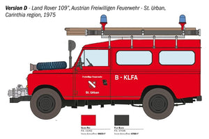 Italeri 3660 LAND ROVER FIRE TRUCK 1/24 – obrázek 3