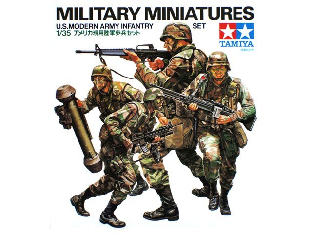 Tamiya 35133 US Modern Infantry Set (1/35)