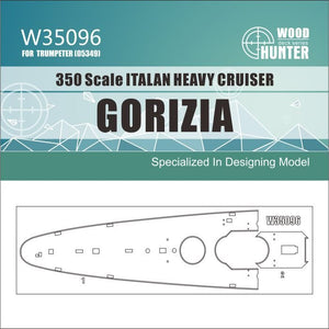 Wood Hunter W35096 ITALAN HEAVY CRUISER GORIZIA 1/350 – obrázek 2