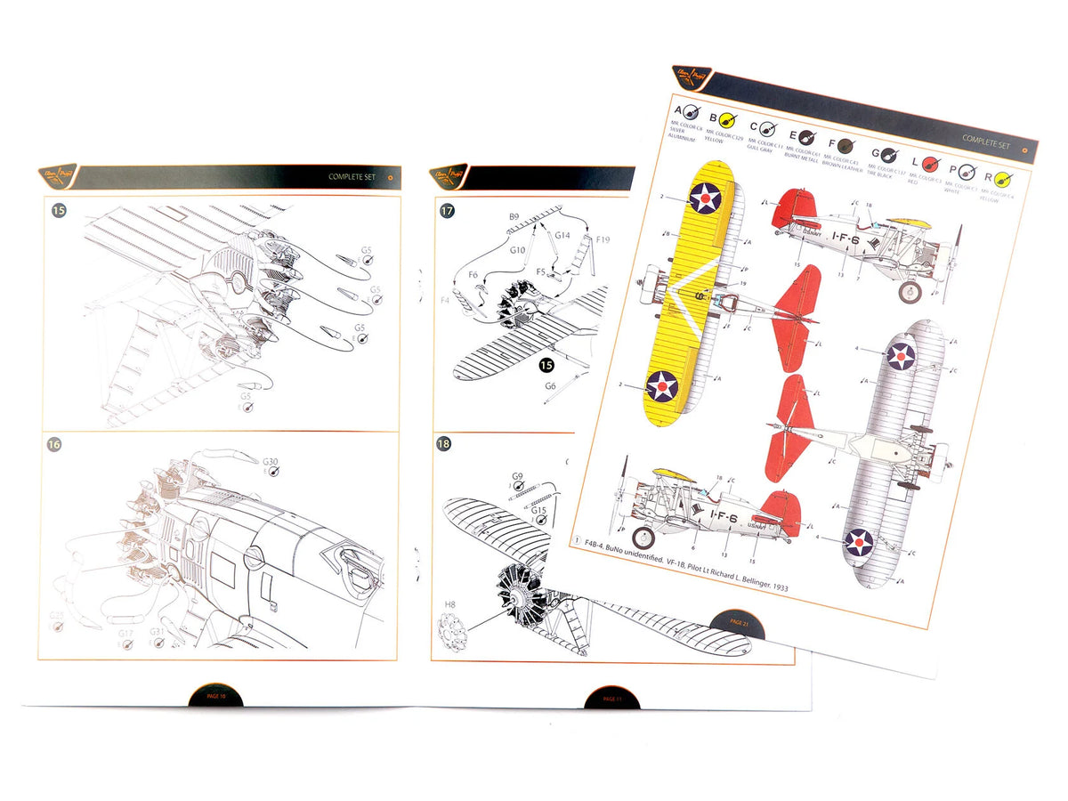 Clear Prop! CP4826 Boeing F4B-4 in US Navy Service 1/48 – image 33