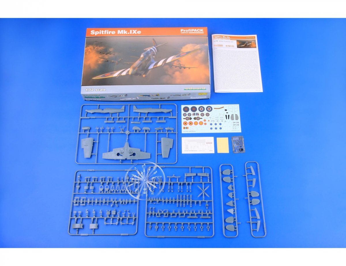 Eduard 70123 Spitfire Mk. IXe 1/72 – Bild 2