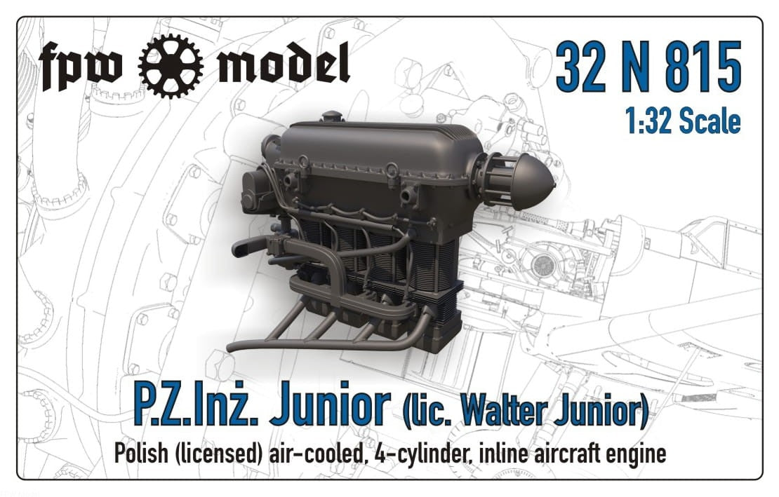 FPW Modèle 32N815 PZInż. Junior (lic. Walter Junior) 1/32