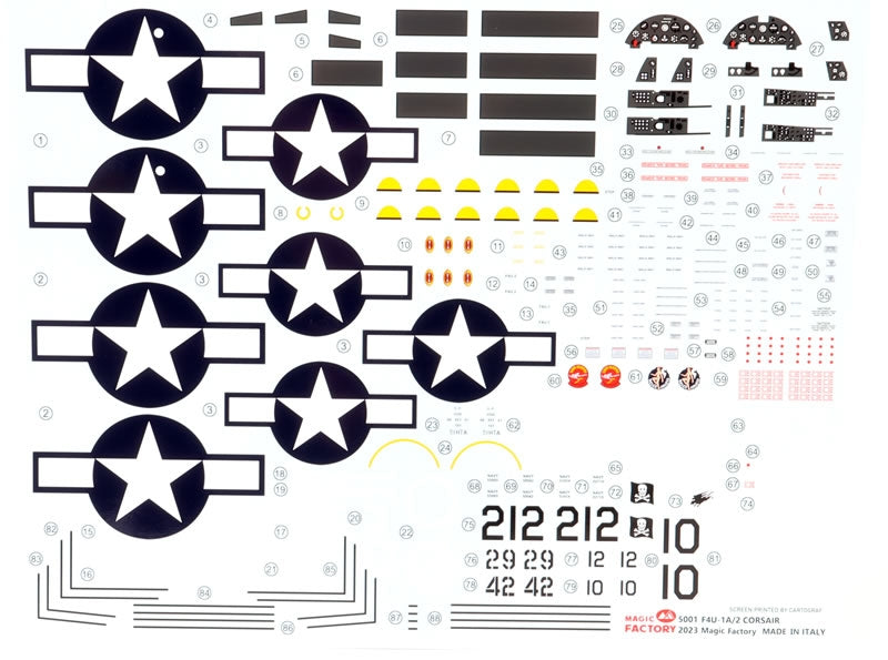 Magic Factory 5001 F4U-1A/2 Corsair Dual Combo Limited Edition 1/48 – image 14