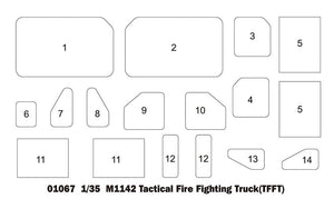 Trumpeter 01067 M1142 HEMTT TFFT (Tactical Fire Fighting Truck) 1/35 – image 4