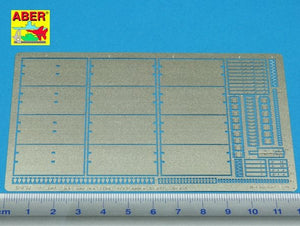 Aber 35A107 Side skirts for german tanks Sd. Kfz. 171 Panther Ausf. D and Ausf. A. 1/35 – obrázek 2