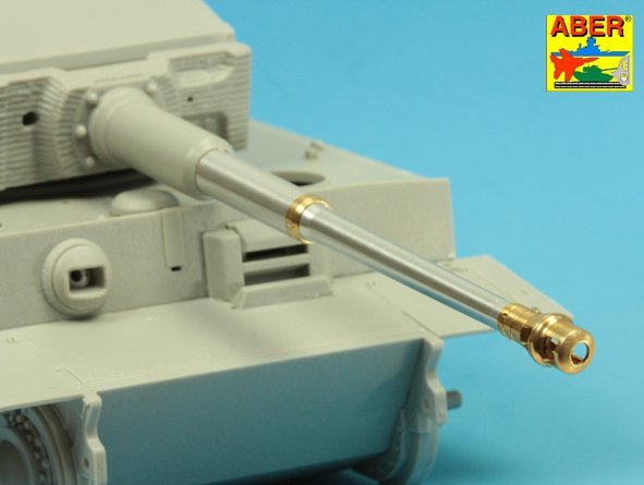 Aber 35L-238 KwK36/L56 88mm barrel for German lateTiger I 1/35 – image 11