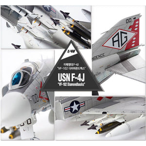 Academy 12323 USN F-4J VF-102 Diamondbacks 1/48 – image 3
