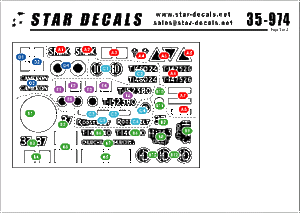 Star Decals 35-974 British Tanks in Italy #1 1/35 – Bild 2