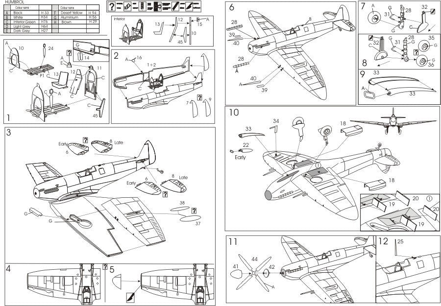 AZ Model AZ7392 Supermarine Spitfire Mk.IXc &amp;quot;Early tails&amp;quot; (1/72) – image 3