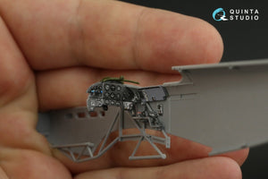 Quinta Studio QD48281 Yak-9D 3D-Printed &amp;amp; colored Interior on decal paper (Zvezda) 1/48 – Bild 4