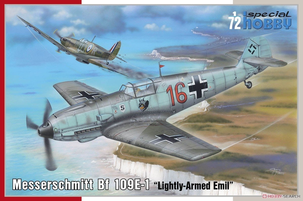 Special Hobby 72454 Messerschmitt Bf 109E-1 "Lightly-Armed Emil" 1/72