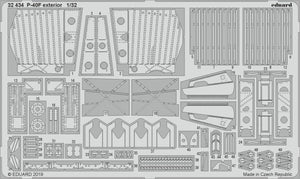 Eduard BIG3398 P-40F 1/32 TRUMPETER – image 9