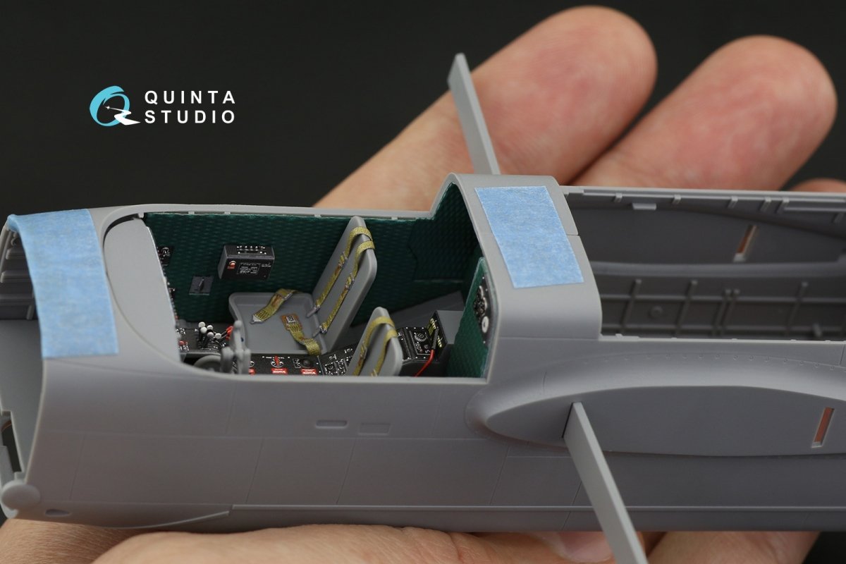 Quinta Studio QD48237 B-26K 3D-Printed &amp;amp; colored Interior on decal paper (ICM) 1/48 – Bild 8