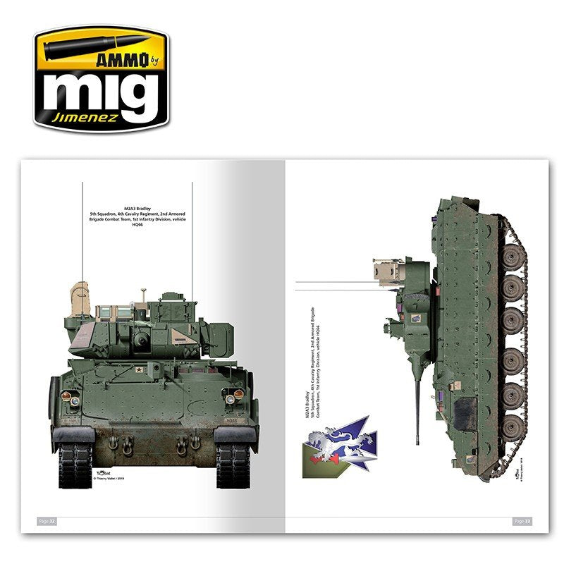 AMMO of Mig Jimenez 5951 M2A3 BRADLEY FIGHTING VEHICLE IN EUROPE IN DETAIL VOL. 1 (English) – image 7