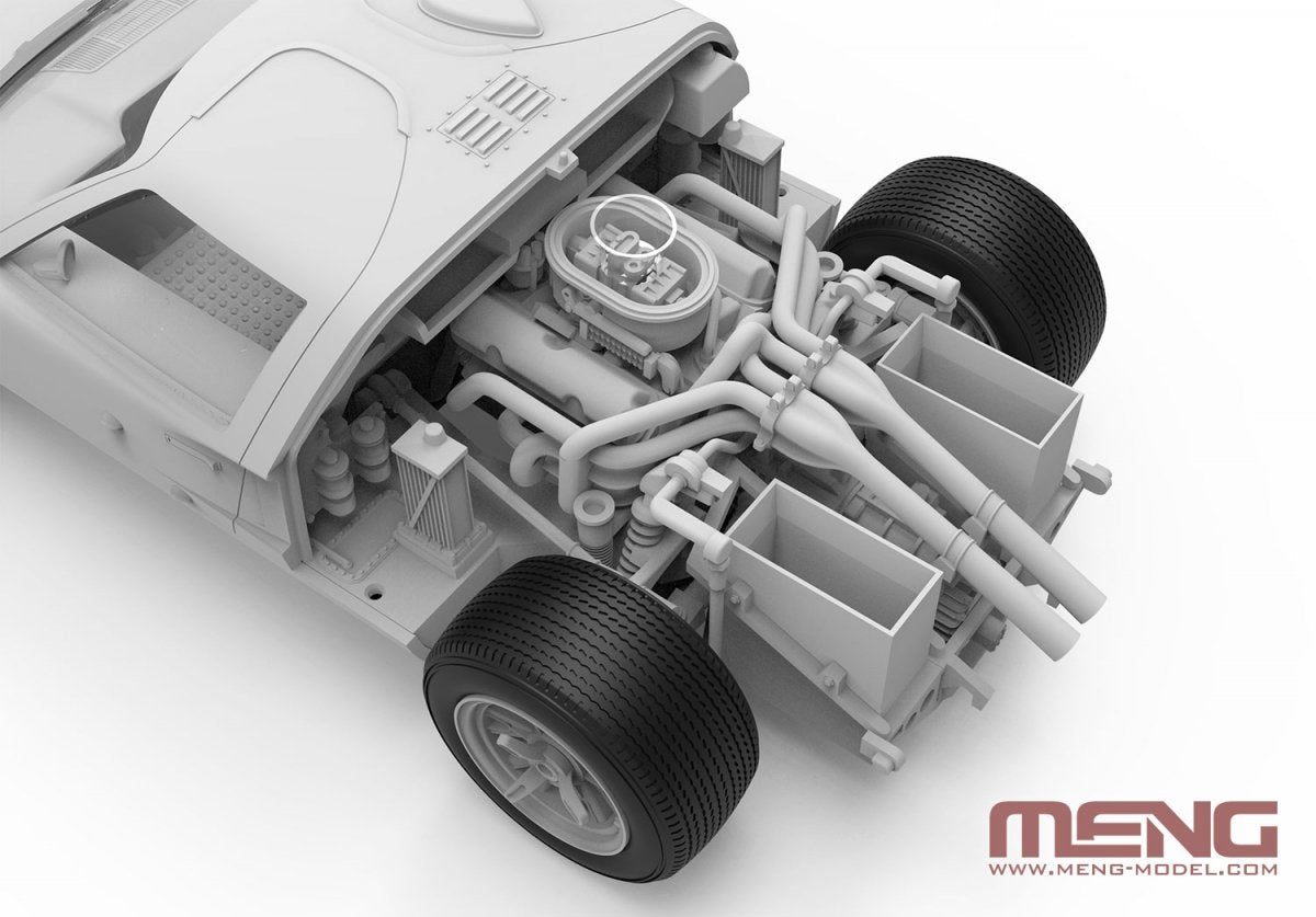 Meng Model CS-004 Ford GT40 Mk.II 1/24 – Bild 5