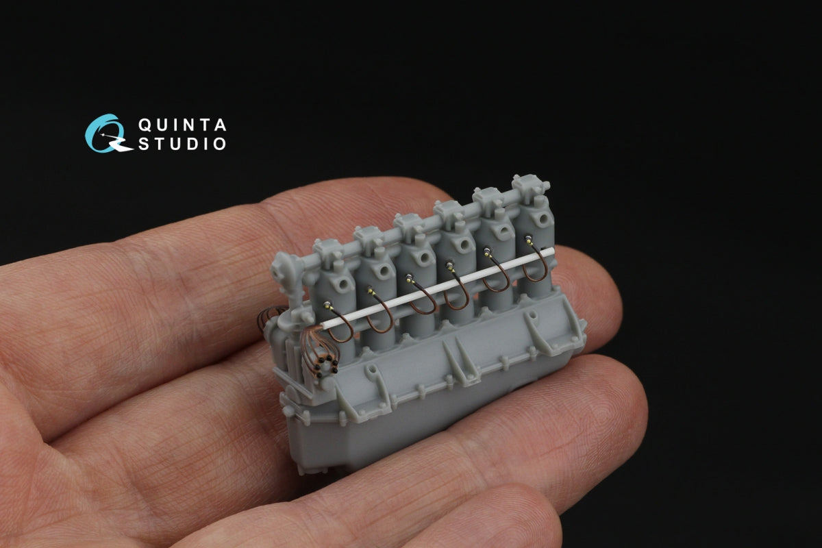 Quinta Studio QP32022 DAIMLER-MERCEDES D.III Electrical wiring, for Roland C.II, Albatros DI-V, Pfalz D.III/D.XII, Junkers D.1 etc (Wingnut Wings, Roden) 1/32 – imagen 8