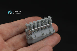 Quinta Studio QP32022 DAIMLER-MERCEDES D.III Electrical wiring, for Roland C.II, Albatros DI-V, Pfalz D.III/D.XII, Junkers D.1 etc (Wingnut Wings, Roden) 1/32 – imagen 8