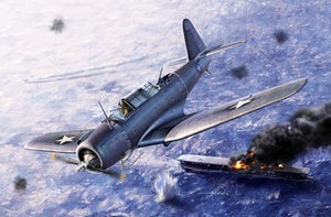 Academy 12324 USN SB2U-3 Vindicator - Battle of Midway 1/48 – image 2