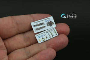 Quinta Studio QD72200 A-4E 3D-Printed &amp;amp; colored Interior on decal paper (Fujimi/Hobby 2000) 1/72 – image 2