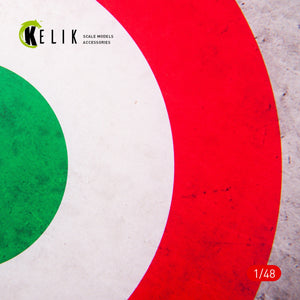KELIK KS48026 Italy Roundel - Acrylic 3 mm (240 x 240 mm) (190g) 1/48 – image 2