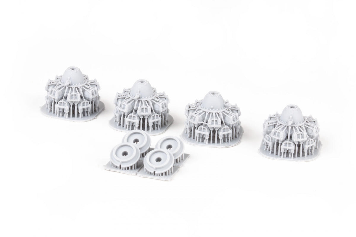 Eduard 6481111 B-24D engines PRINT HOBBY BOSS 1/48 – image 4