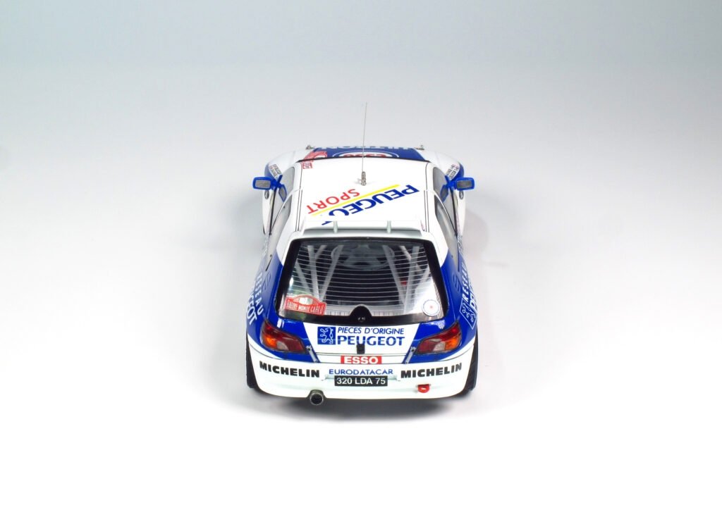 NuNu PN24009 Peugeot 306 MAXi &amp;#39;96 MONTE CARLO RALLY 1/24 – obrázek 8