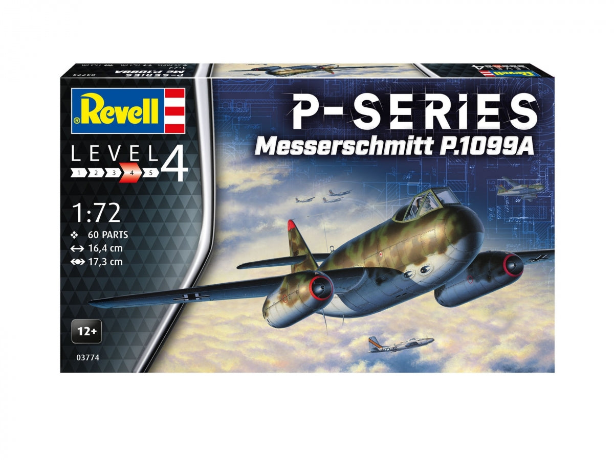 Revell 63774 Messerschmitt P.1099 A (P-Series) - Model Set 1/72 – zdjęcie 5
