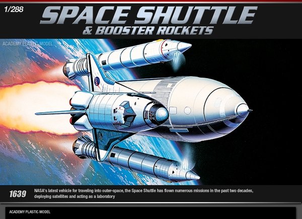 Academy 12707 NAVETTE SPATIALE AVEC FUSÉES D&amp;#39;APPROVISIONNEMENT (1/288)