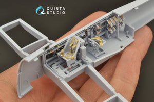 Quinta Studio QD48208 Ju 87B-1/B-2/R-2 3D-Printed &amp;amp; colored Interior on decal paper (Airfix) 1/48 – image 5
