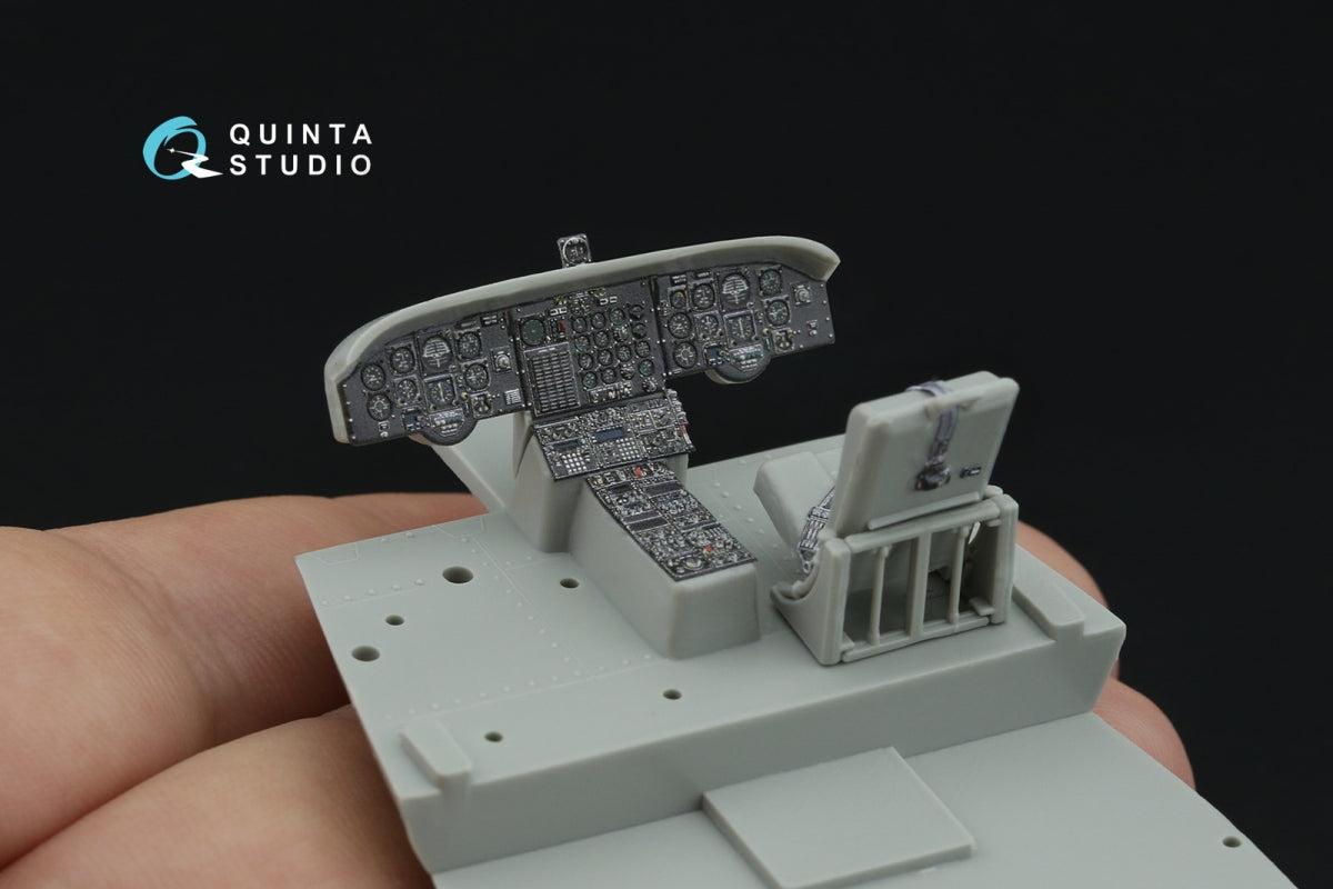 Quinta Studio QD48507 CH-47D 3D-Printed colored Interior on decal paper (Italeri) 1/48 – obrázek 9