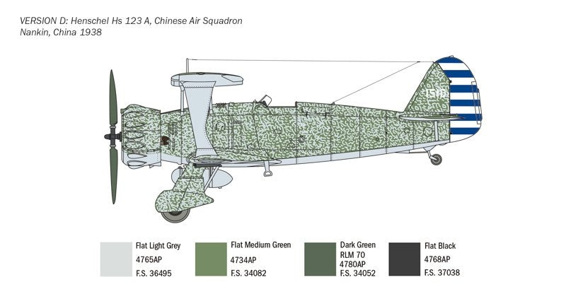 Italeri 2819 HENSCHEL HS 123 1/48 – image 7