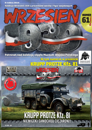 First to Fight PL061 German KRUPP PROTZE Kfz. 81 Truck (1/72)