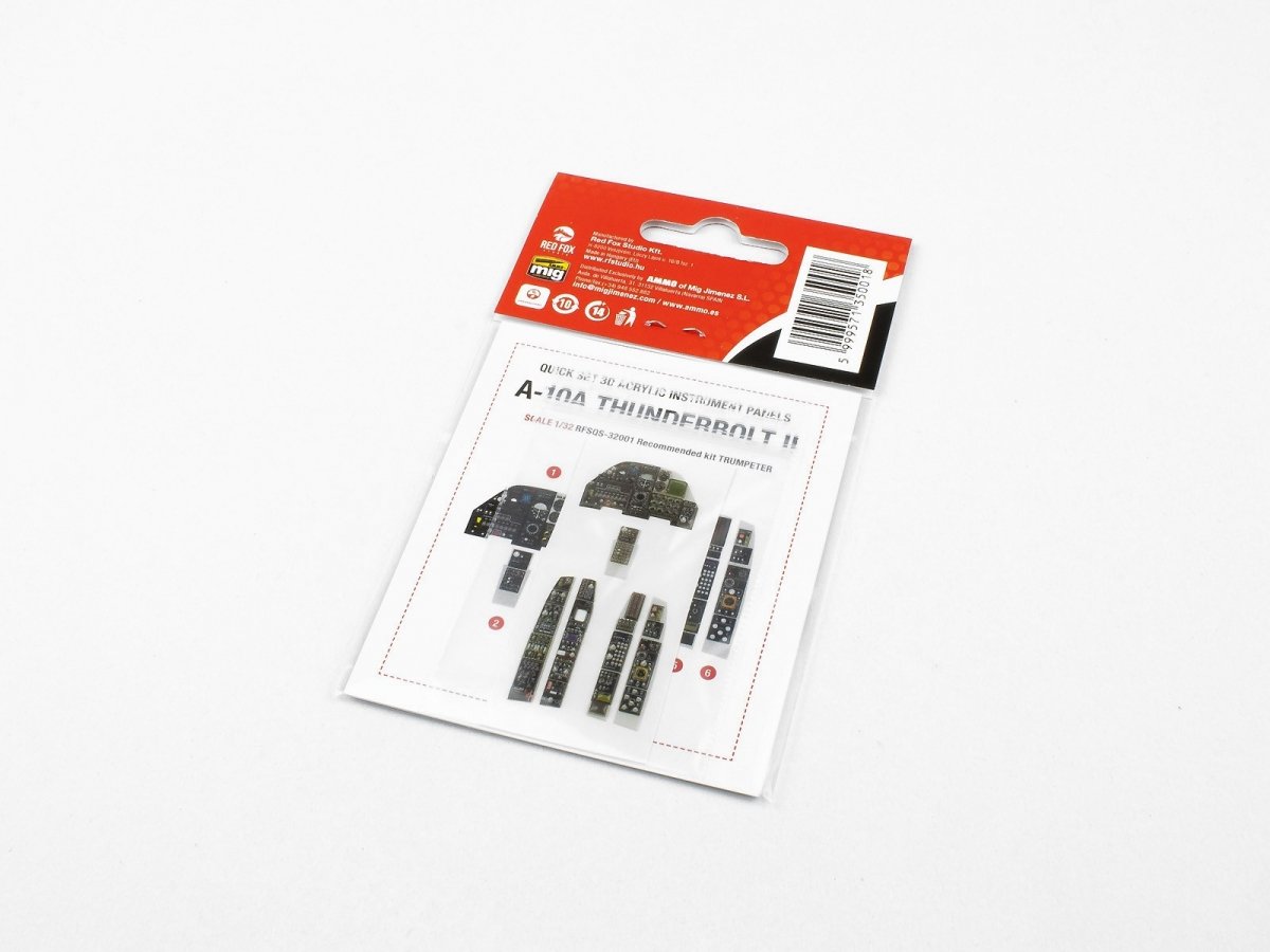 Red Fox Studio QS-32001 A-10A Thunderbolt II Trumpeter 1/32 – image 2