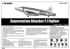 Trumpeter 02866 Supermarine Attacker F.1 Fighter (1/48) – obrázek 2