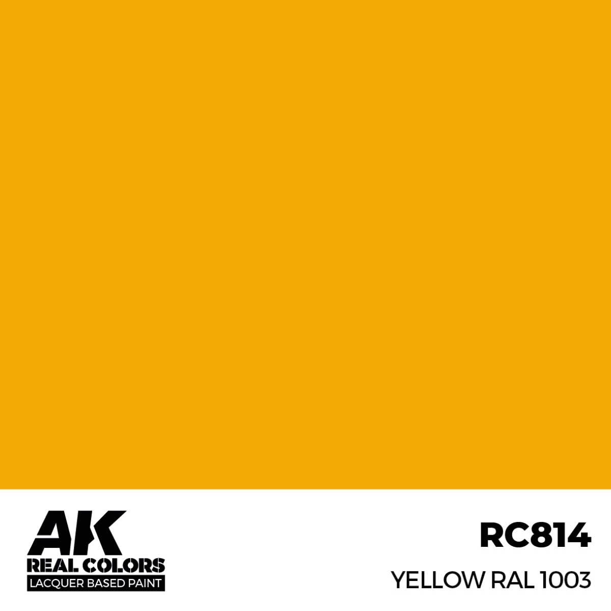 AK Interactive RC814 Jaune RAL 1003 17 ml